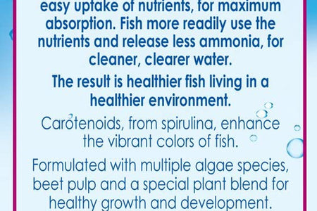 TROPICAL GREENS FLAKES Tropical Fish Greens Flakes Fish Food 2.1-Ounce Container