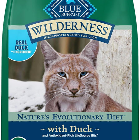 Blue Buffalo Wilderness High Protein Grain Free, Natural Adult Dry Cat Food