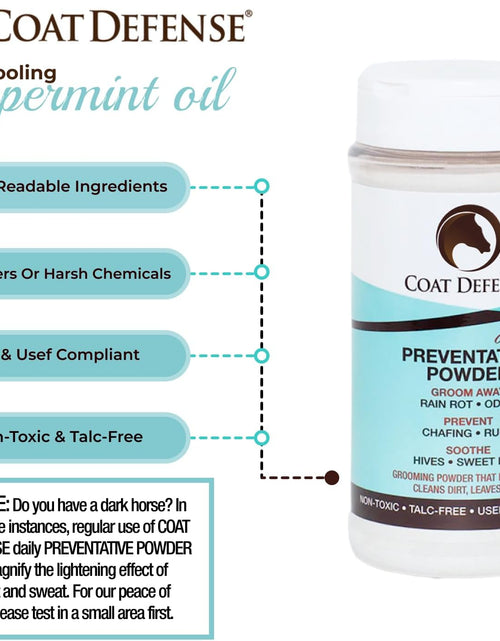 Load image into Gallery viewer, Daily Preventative Powder for Horses - Safe &amp; Effective Equine Skin Conditioner Sweet Itch, Skin Funk, &amp; Rain Rot - Dry Horse Shampoo, 64 Oz Formula with All Natural Ingredients
