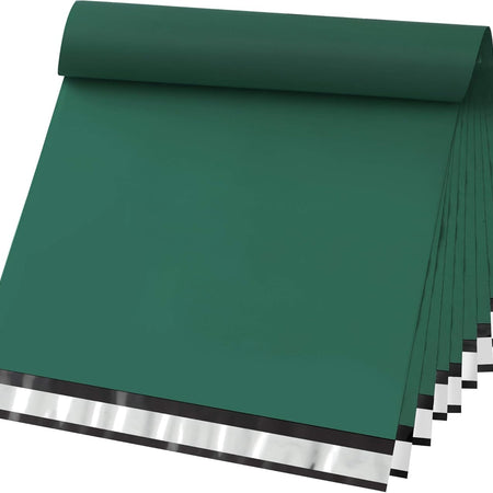 Poly Mailers 14.5X19 Inch 100Pcs Shipping Bags Ultramarine Green Shipping Envelopes Self Seal Mailers Bags Waterproof and Tear-Proof Packaging Bags