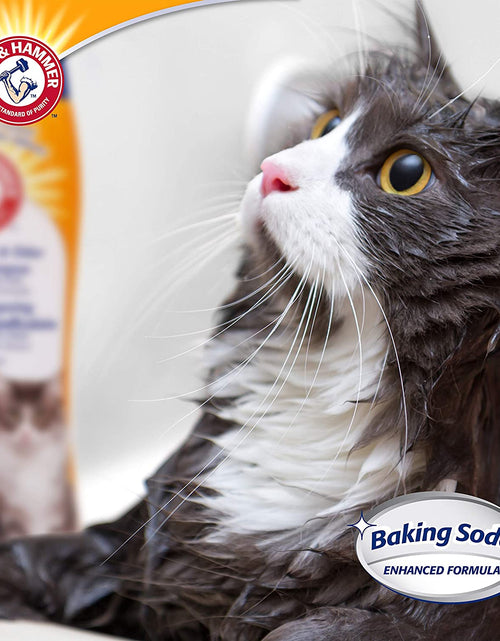 Load image into Gallery viewer, 2-In-1 Deodorizing &amp; Dander Reducing Shampoo for Catscat Dander Remover for Cat Dander and Cat Odorsbaking Soda Moisturizes and Deodorizes, Lavender Chamomile Scent 20 Fl Oz`
