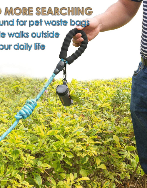 Load image into Gallery viewer, Dog Waste Bag Dispenser for Leash Belt Waterproof 1680D Oxford YKK Zipper (Grey)
